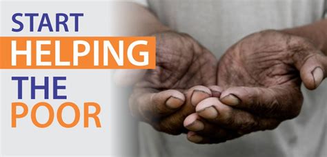 charities that help poor families.